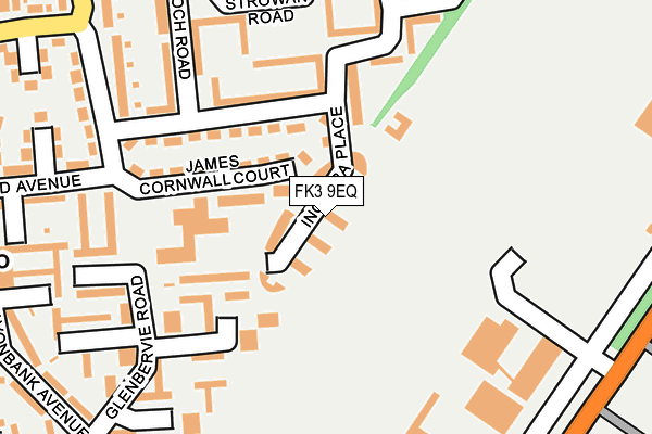 FK3 9EQ map - OS OpenMap – Local (Ordnance Survey)