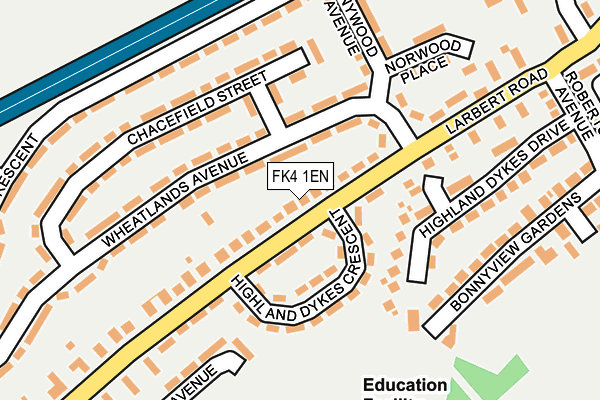 FK4 1EN map - OS OpenMap – Local (Ordnance Survey)