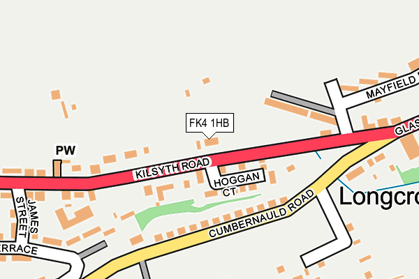 FK4 1HB map - OS OpenMap – Local (Ordnance Survey)