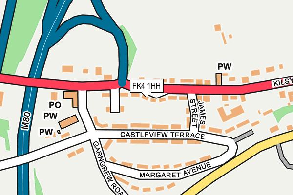 FK4 1HH map - OS OpenMap – Local (Ordnance Survey)