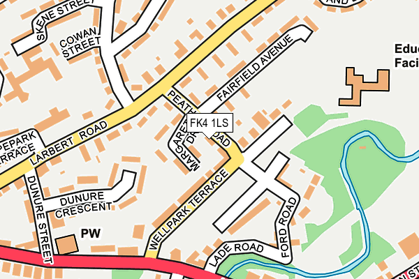 FK4 1LS map - OS OpenMap – Local (Ordnance Survey)