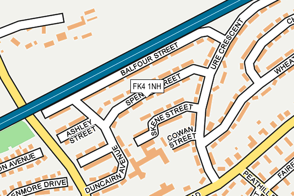 FK4 1NH map - OS OpenMap – Local (Ordnance Survey)