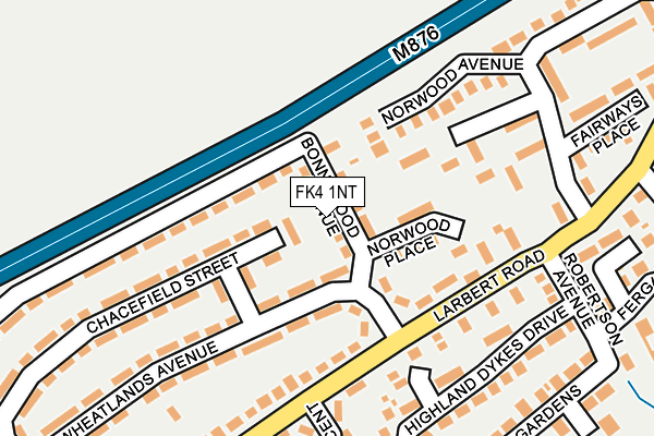 FK4 1NT map - OS OpenMap – Local (Ordnance Survey)
