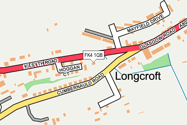 FK4 1QB map - OS OpenMap – Local (Ordnance Survey)