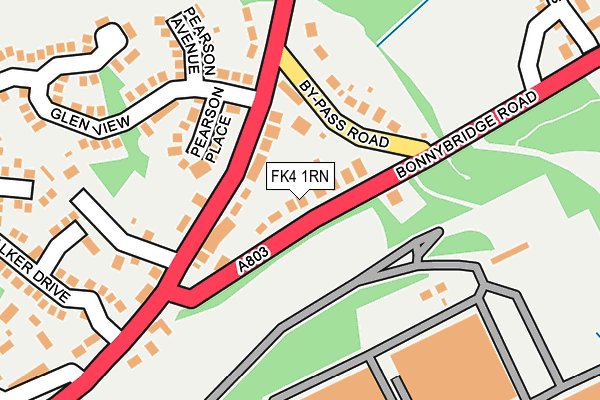 FK4 1RN map - OS OpenMap – Local (Ordnance Survey)