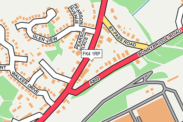 FK4 1RP map - OS OpenMap – Local (Ordnance Survey)