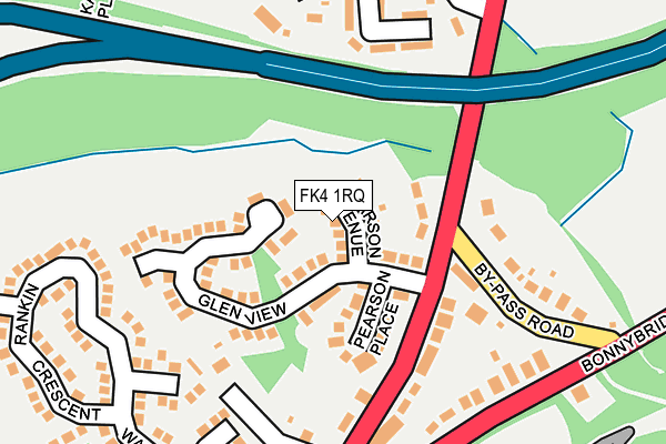 FK4 1RQ map - OS OpenMap – Local (Ordnance Survey)