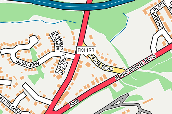 FK4 1RR map - OS OpenMap – Local (Ordnance Survey)