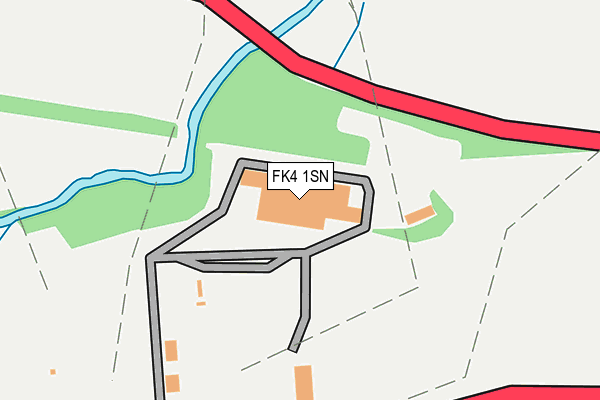 FK4 1SN map - OS OpenMap – Local (Ordnance Survey)
