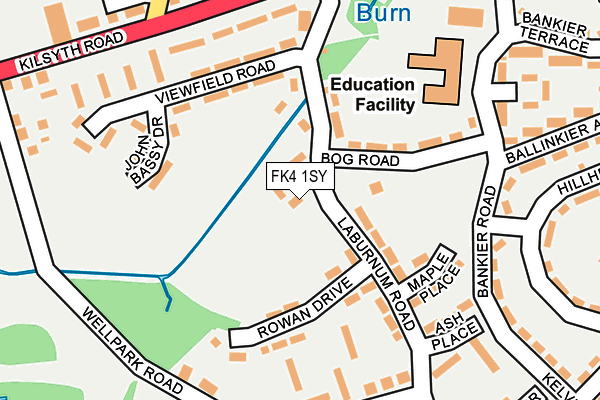FK4 1SY map - OS OpenMap – Local (Ordnance Survey)