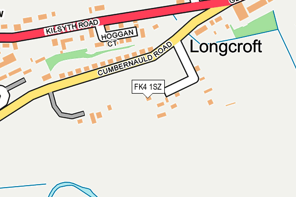 FK4 1SZ map - OS OpenMap – Local (Ordnance Survey)