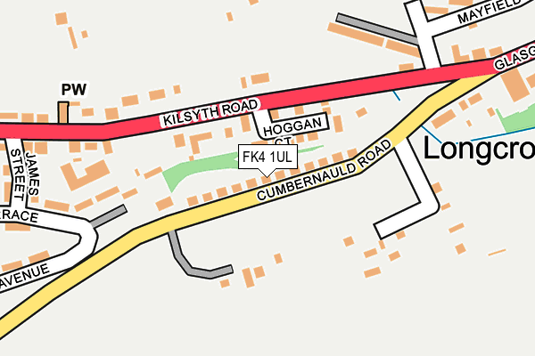 FK4 1UL map - OS OpenMap – Local (Ordnance Survey)