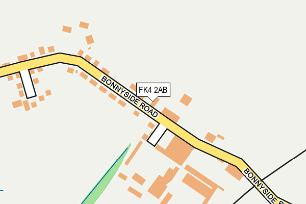 FK4 2AB map - OS OpenMap – Local (Ordnance Survey)