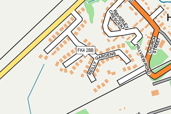 FK4 2BB map - OS OpenMap – Local (Ordnance Survey)
