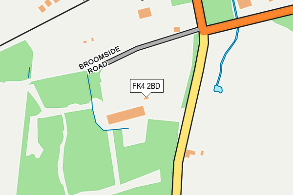 FK4 2BD map - OS OpenMap – Local (Ordnance Survey)