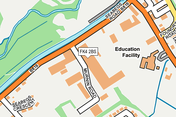 FK4 2BS map - OS OpenMap – Local (Ordnance Survey)