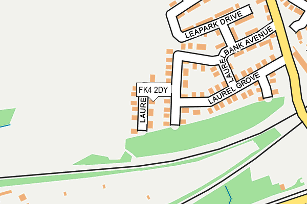 FK4 2DY map - OS OpenMap – Local (Ordnance Survey)