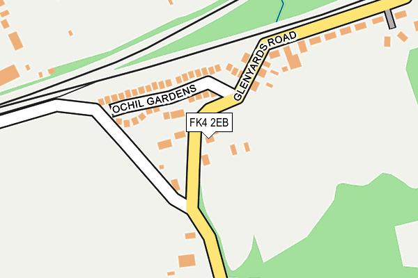 Map of BB WOODLAND LIMITED at local scale