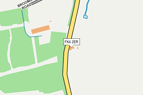 FK4 2ER map - OS OpenMap – Local (Ordnance Survey)