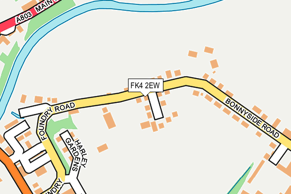 FK4 2EW map - OS OpenMap – Local (Ordnance Survey)