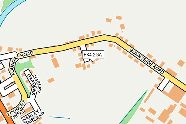 FK4 2GA map - OS OpenMap – Local (Ordnance Survey)