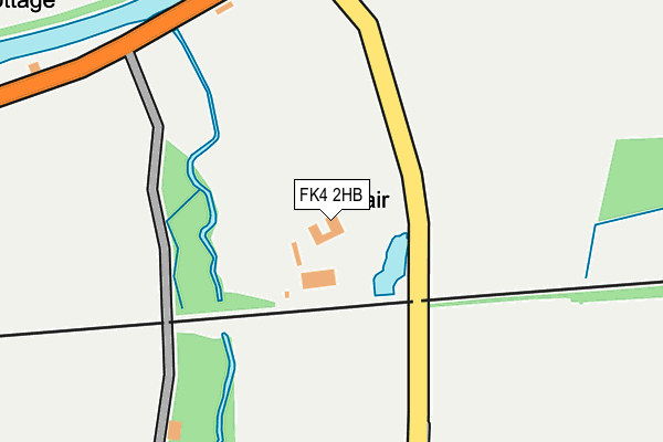 FK4 2HB map - OS OpenMap – Local (Ordnance Survey)