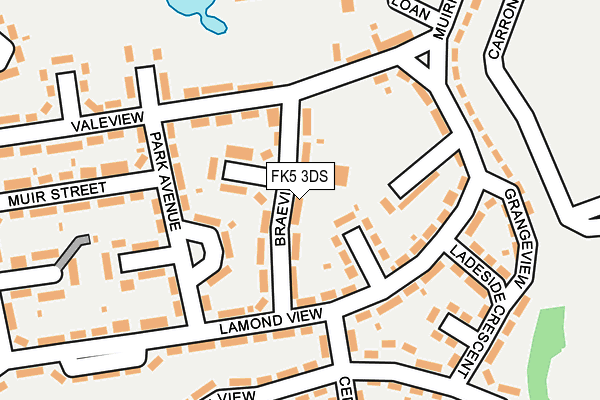 FK5 3DS map - OS OpenMap – Local (Ordnance Survey)