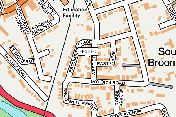 FK5 3EQ map - OS OpenMap – Local (Ordnance Survey)