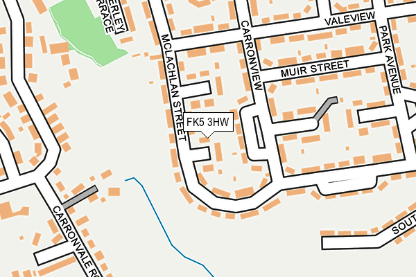 FK5 3HW map - OS OpenMap – Local (Ordnance Survey)