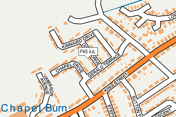 FK5 4JL map - OS OpenMap – Local (Ordnance Survey)