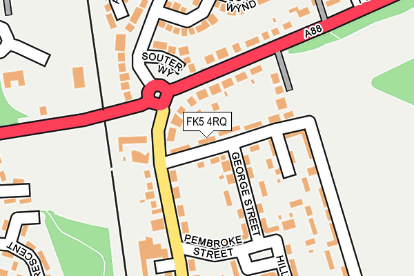 FK5 4RQ map - OS OpenMap – Local (Ordnance Survey)