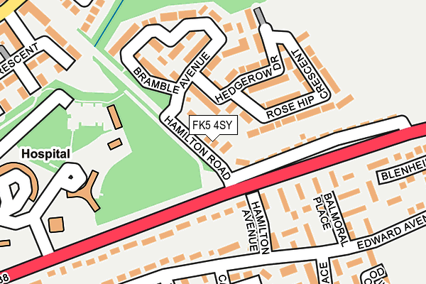 FK5 4SY map - OS OpenMap – Local (Ordnance Survey)