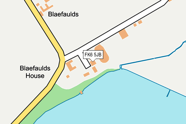 FK6 5JB map - OS OpenMap – Local (Ordnance Survey)