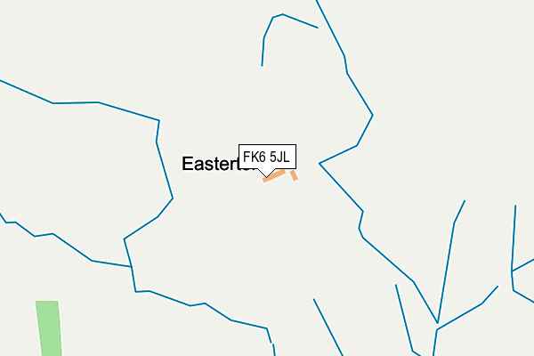 FK6 5JL map - OS OpenMap – Local (Ordnance Survey)