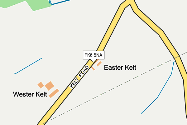FK6 5NA map - OS OpenMap – Local (Ordnance Survey)
