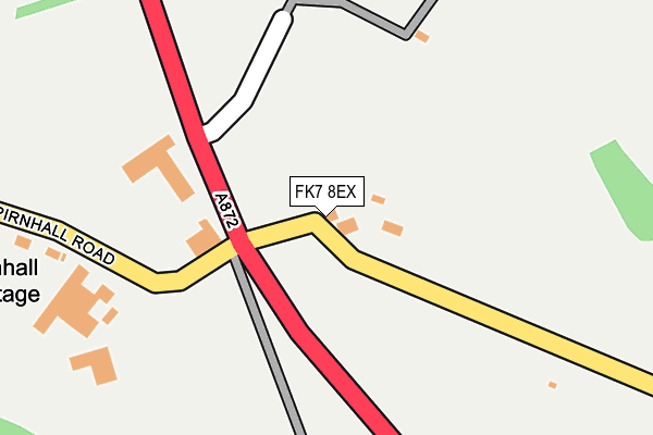 FK7 8EX map - OS OpenMap – Local (Ordnance Survey)