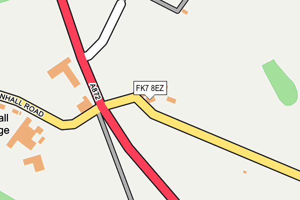 FK7 8EZ map - OS OpenMap – Local (Ordnance Survey)