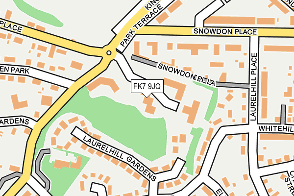 FK7 9JQ map - OS OpenMap – Local (Ordnance Survey)