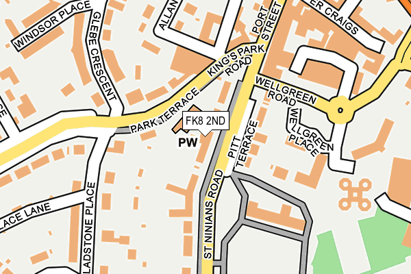 FK8 2ND map - OS OpenMap – Local (Ordnance Survey)
