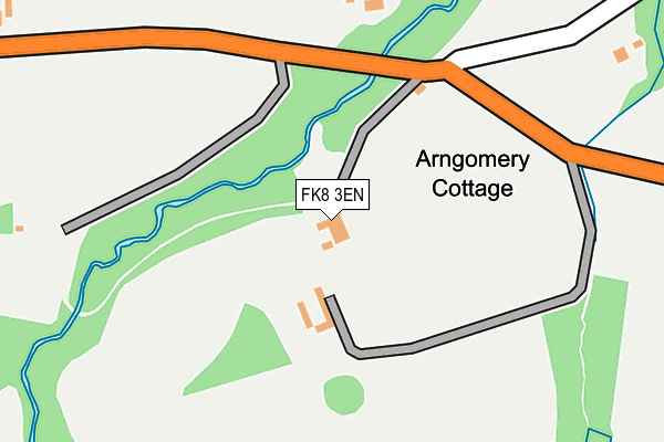 FK8 3EN map - OS OpenMap – Local (Ordnance Survey)