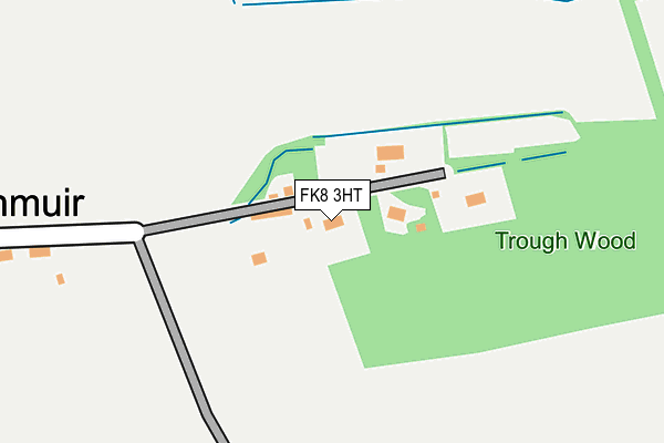 FK8 3HT map - OS OpenMap – Local (Ordnance Survey)