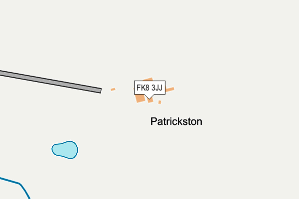 FK8 3JJ map - OS OpenMap – Local (Ordnance Survey)