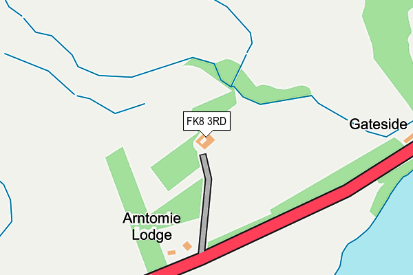 FK8 3RD map - OS OpenMap – Local (Ordnance Survey)