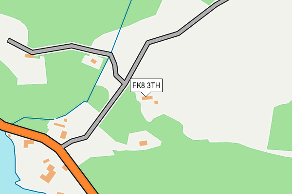 FK8 3TH map - OS OpenMap – Local (Ordnance Survey)