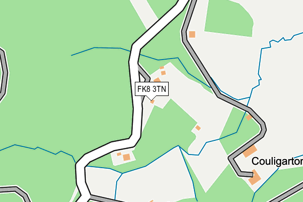 FK8 3TN map - OS OpenMap – Local (Ordnance Survey)