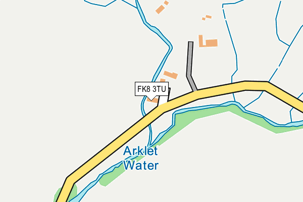 FK8 3TU map - OS OpenMap – Local (Ordnance Survey)