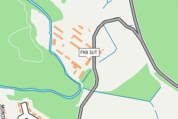 FK8 3UT map - OS OpenMap – Local (Ordnance Survey)