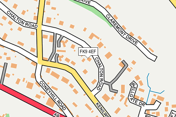 Map of FUNKY VINTAGE LIMITED at local scale