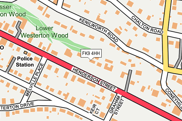 Map of FRAMEWORK CLINICS LTD at local scale