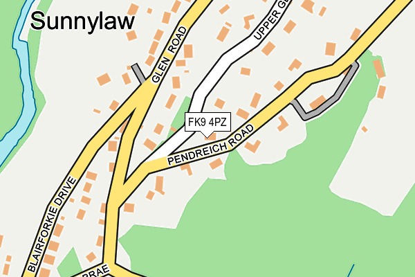 Map of PENDREICH CONSULTING LIMITED at local scale